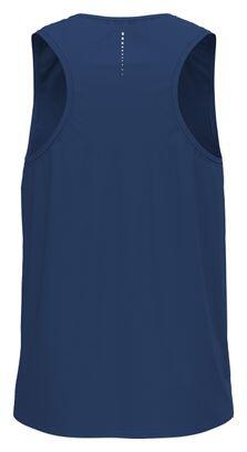 Odlo Zeroweight Chill-Tec Running Tank Blue 3/4