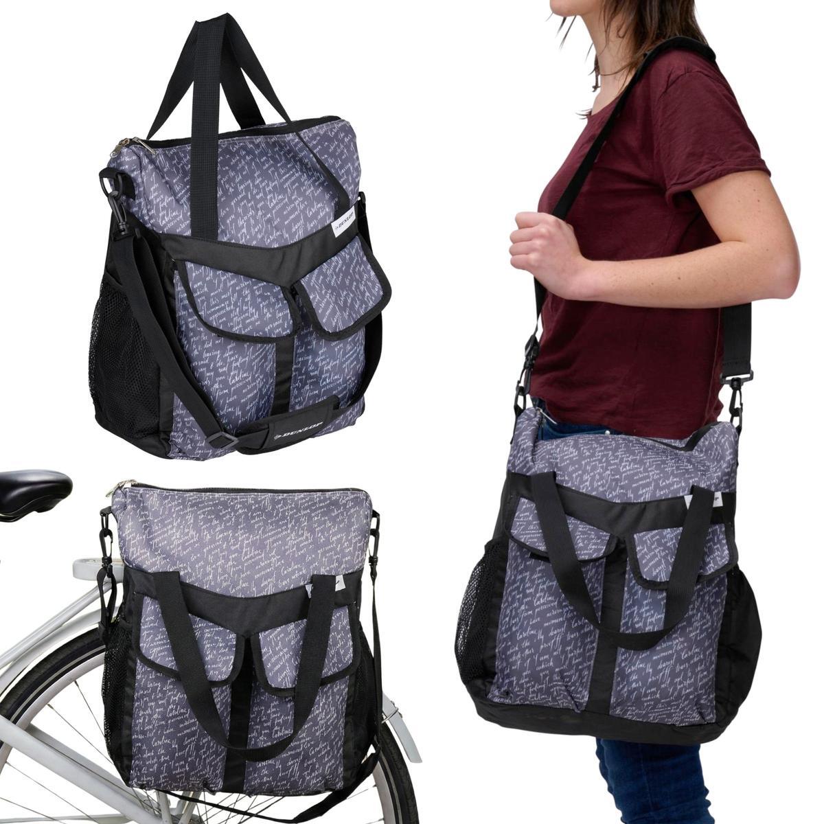 Torba sakwa rowerowa Dunlop 20L na bagażnik 2/7