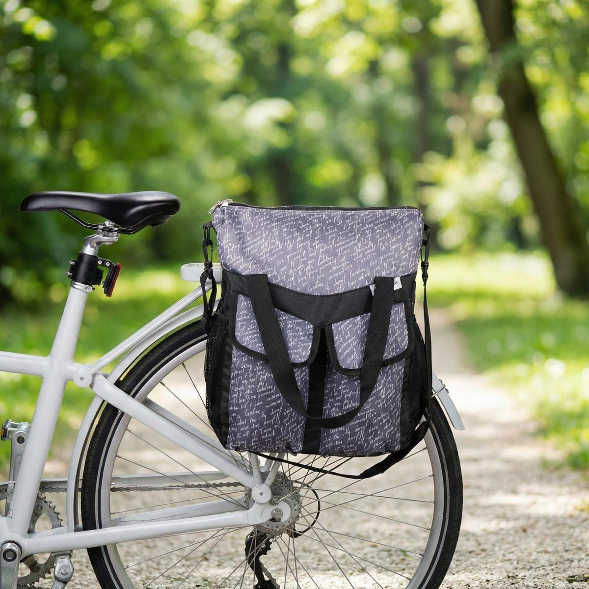 Torba sakwa rowerowa Dunlop 20L na bagażnik 7/7