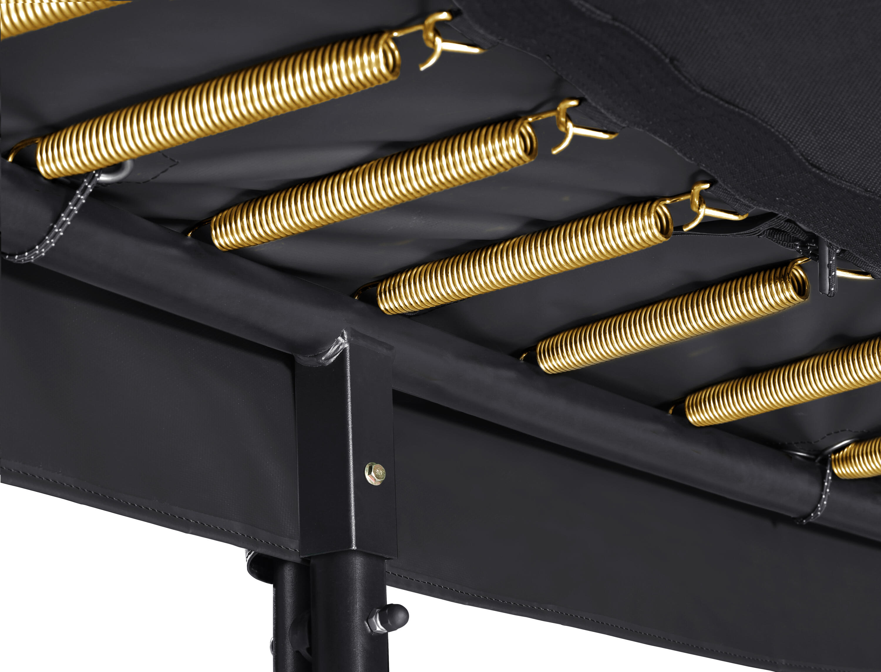 First Class - 427x244cm - Rechteckiges Trampolin mit Leiter - Schwarz 3/7