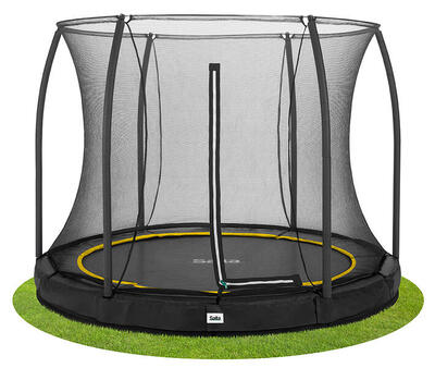 Trampoline - comfort edition ground - 305 cm - rond groen