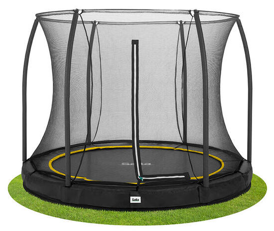 Trampolin - Comfort Edition Ground - 305 cm - Rund Graun