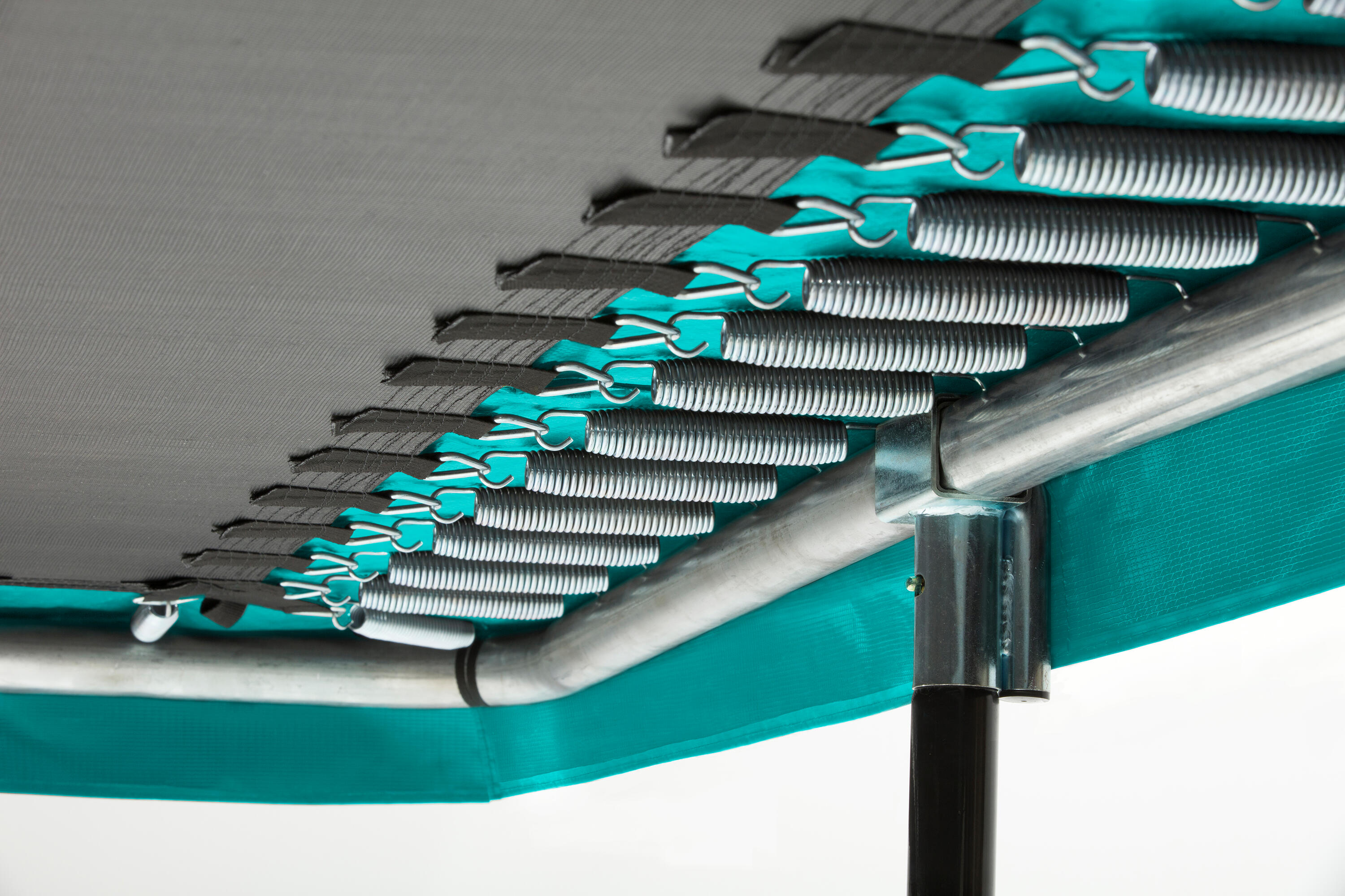 Comfort Edition - 214x153cm - Trampoline - Rechthoekig - Groen 3/8