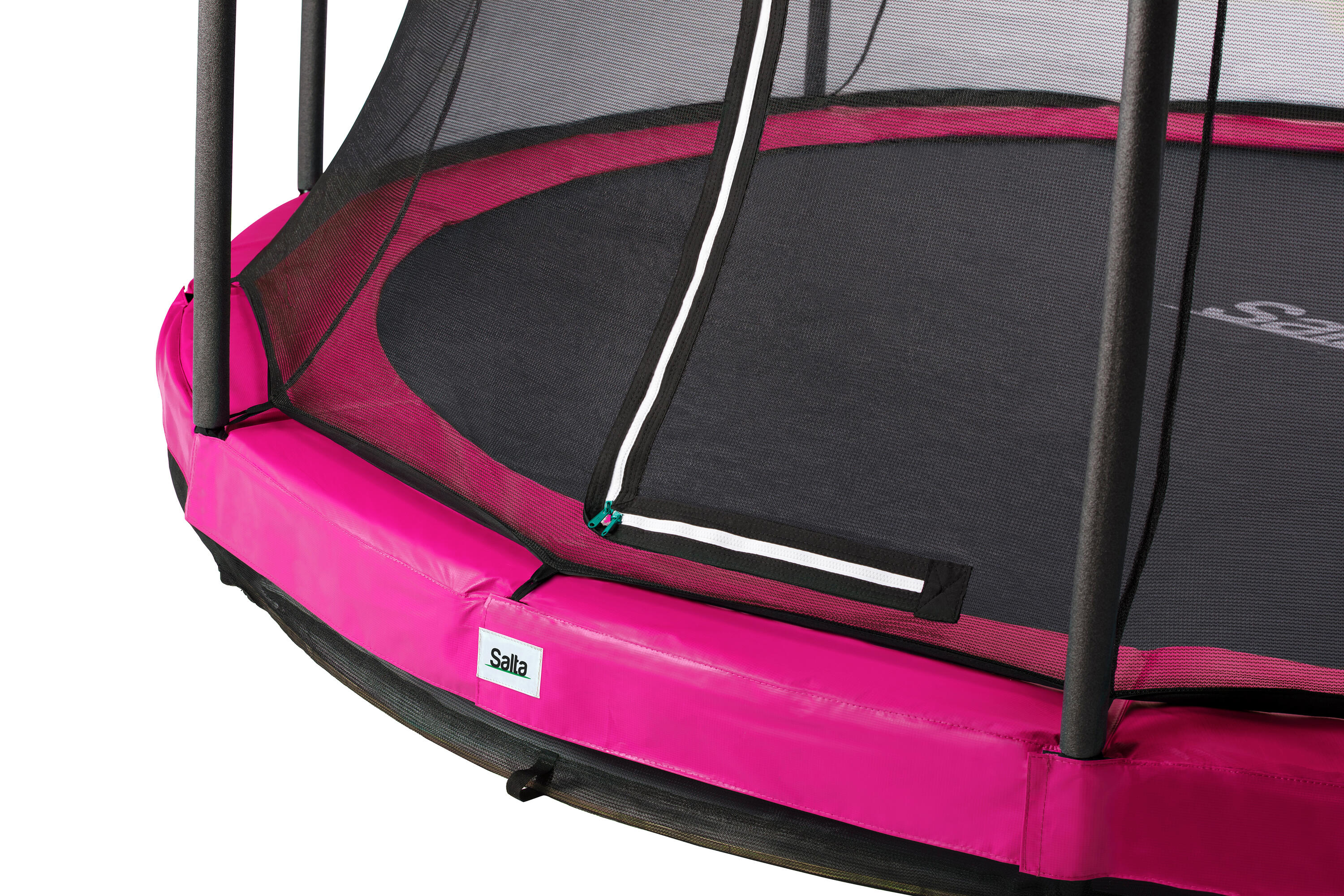 Trampoline - Sol Comfort Edition - 251 cm - Rond Rose 3/8
