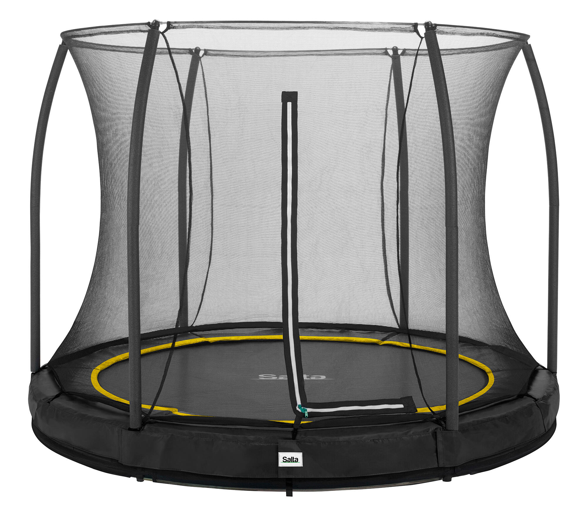 Trampoline - Comfort Edition Ground - 213 cm - Rond Zwart 2/8