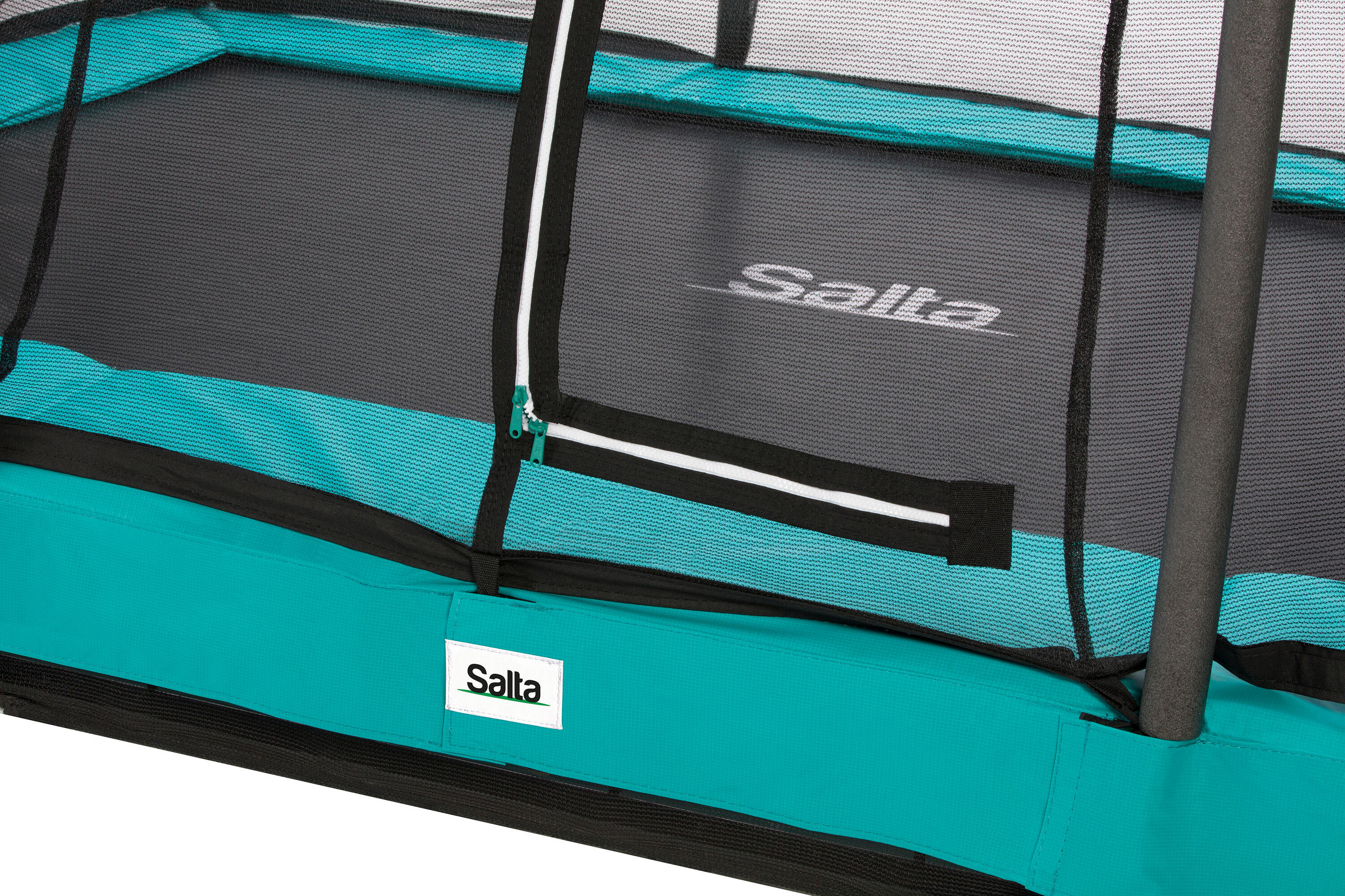 Trampoline - Sol Comfort Edition - 305 x 214cm - Rectangulaire Vert 3/8