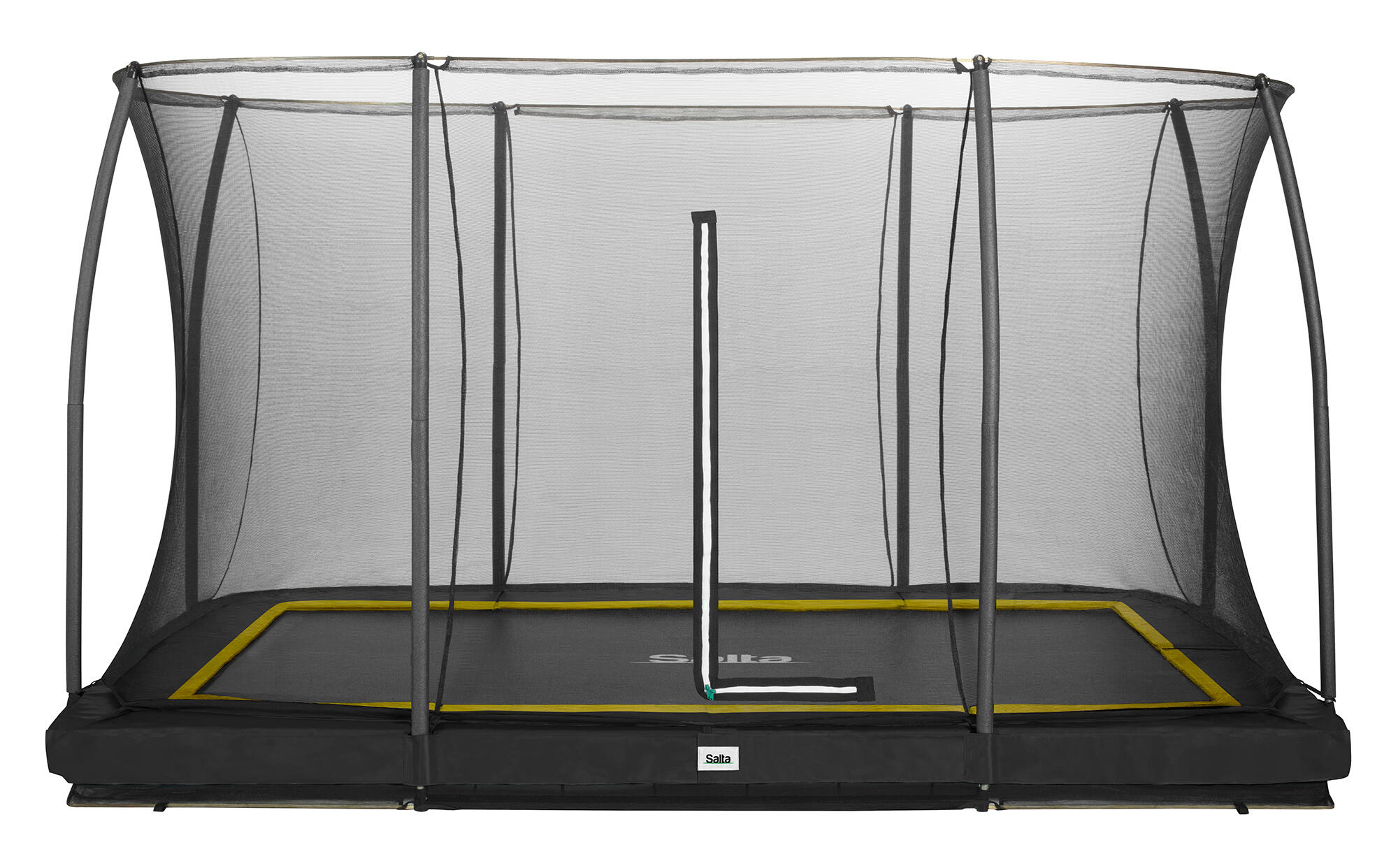 Trampoline - Comfort Edition Ground - 366x244cm - Rechthoekig Zwart 2/8