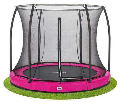 Trampoline - comfort edition ground - 305 cm - rond groen