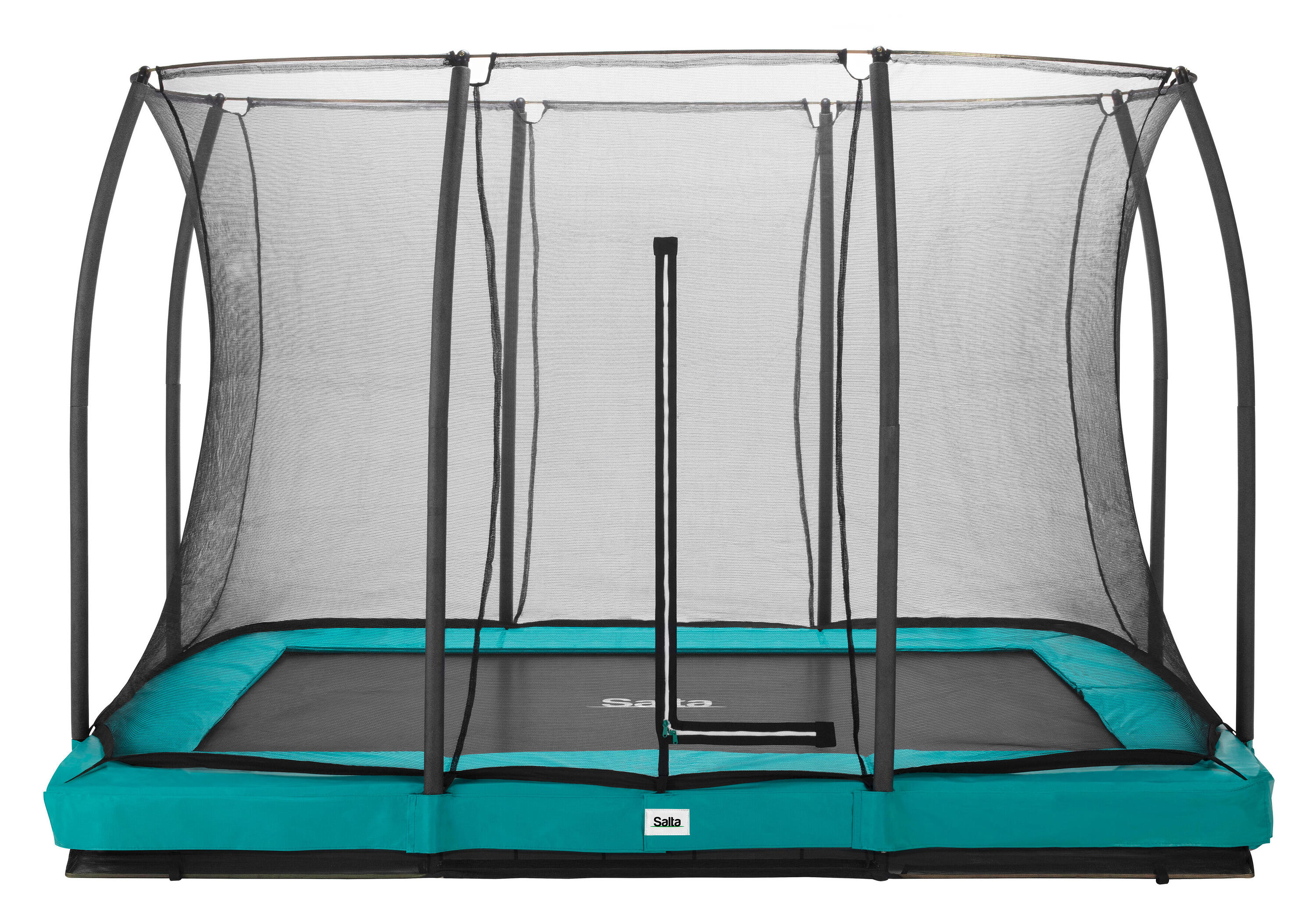 Trampoline - Sol Comfort Edition - 305 x 214cm - Rectangulaire Vert 2/8
