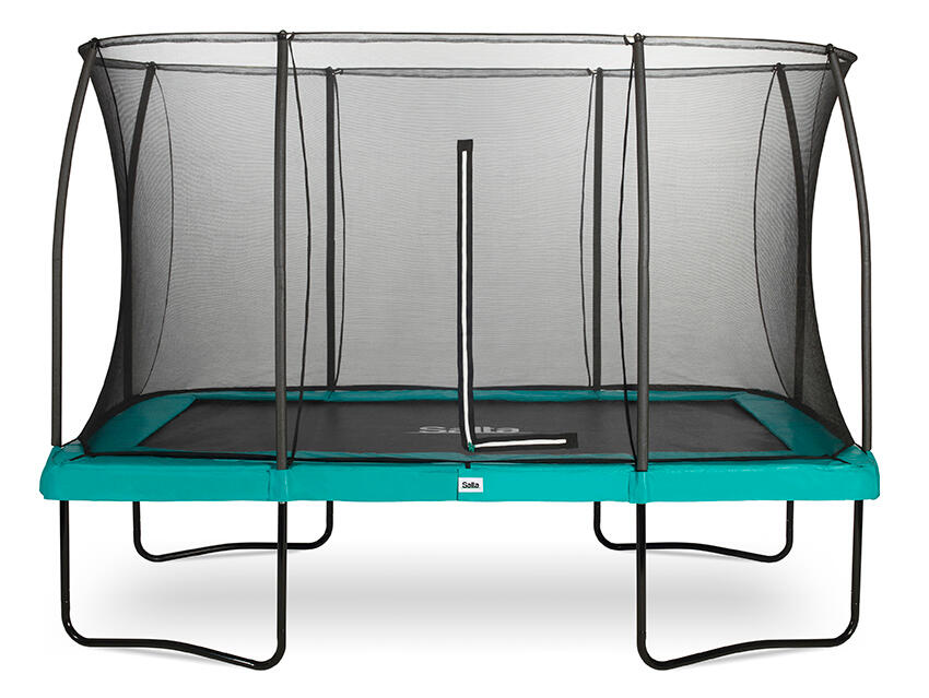 Trampolin - Comfort Edition - 366 x 244 cm - Rechteckig Graun 1/7