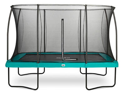 Comfort edition - 366x244cm - trampoline - rechthoekig - groen