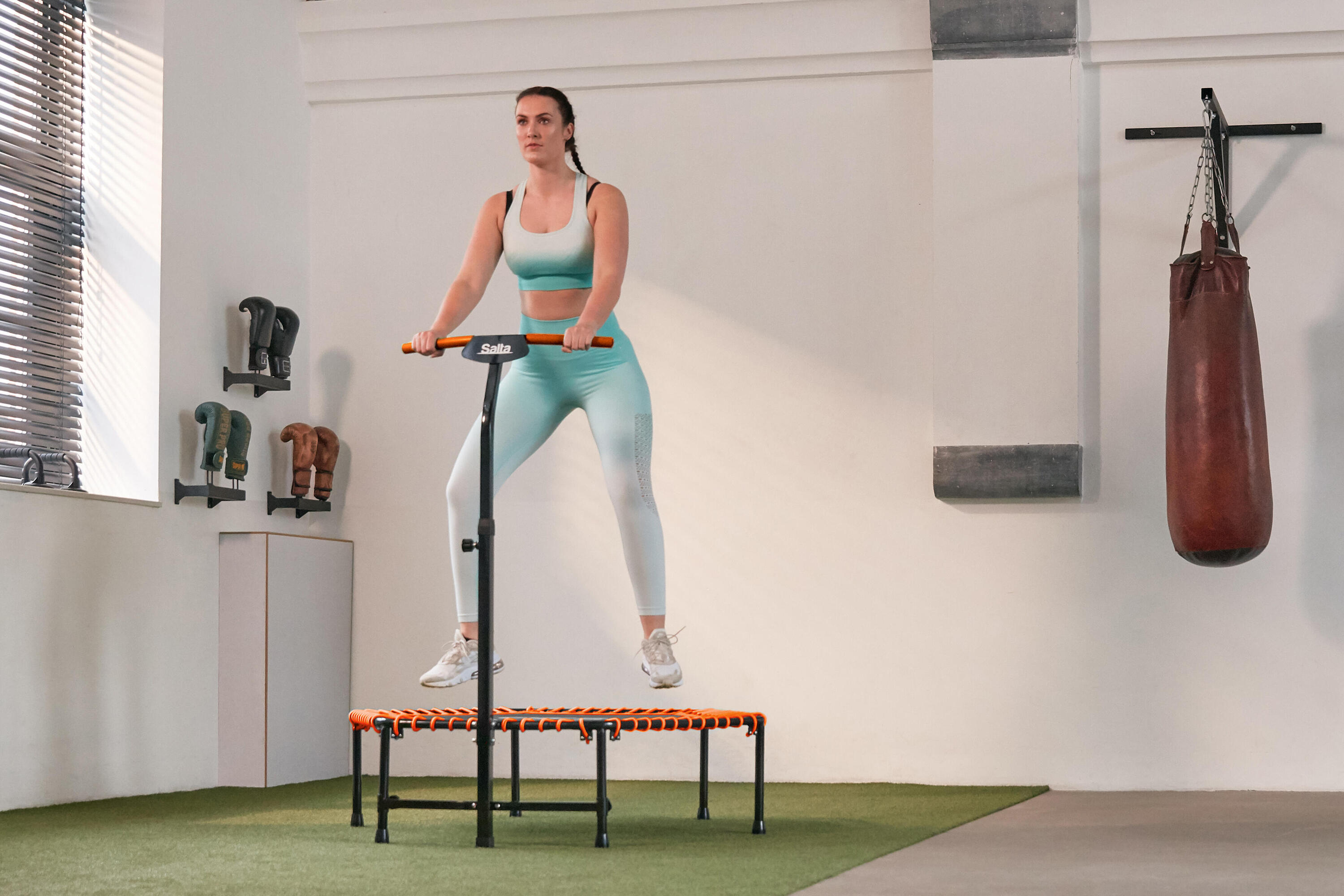 Trampoline - Fitness - 128 cm - Hexagonal Orange 5/7