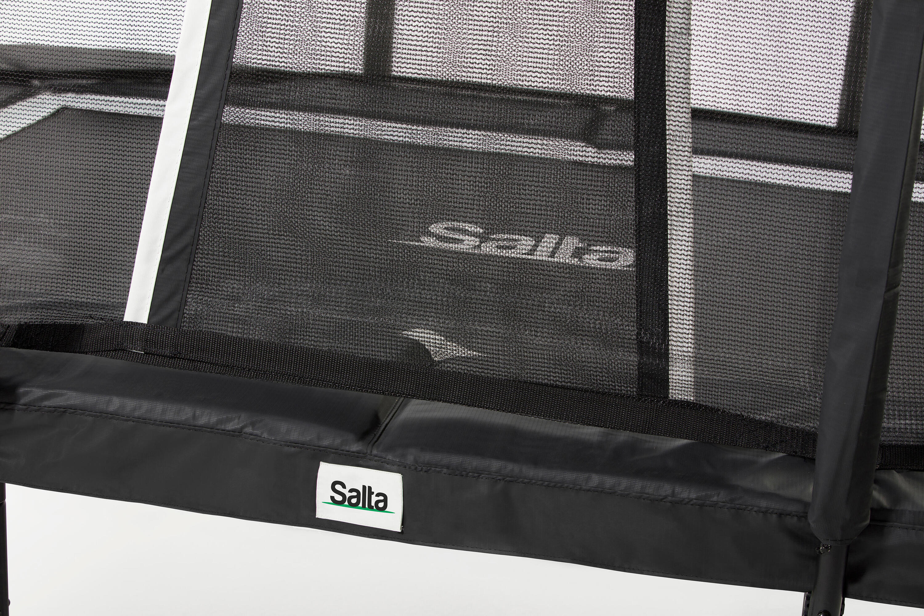 Trampoline - Premium Black Edition - 396 x 244 cm - Rechthoekig Zwart 2/8