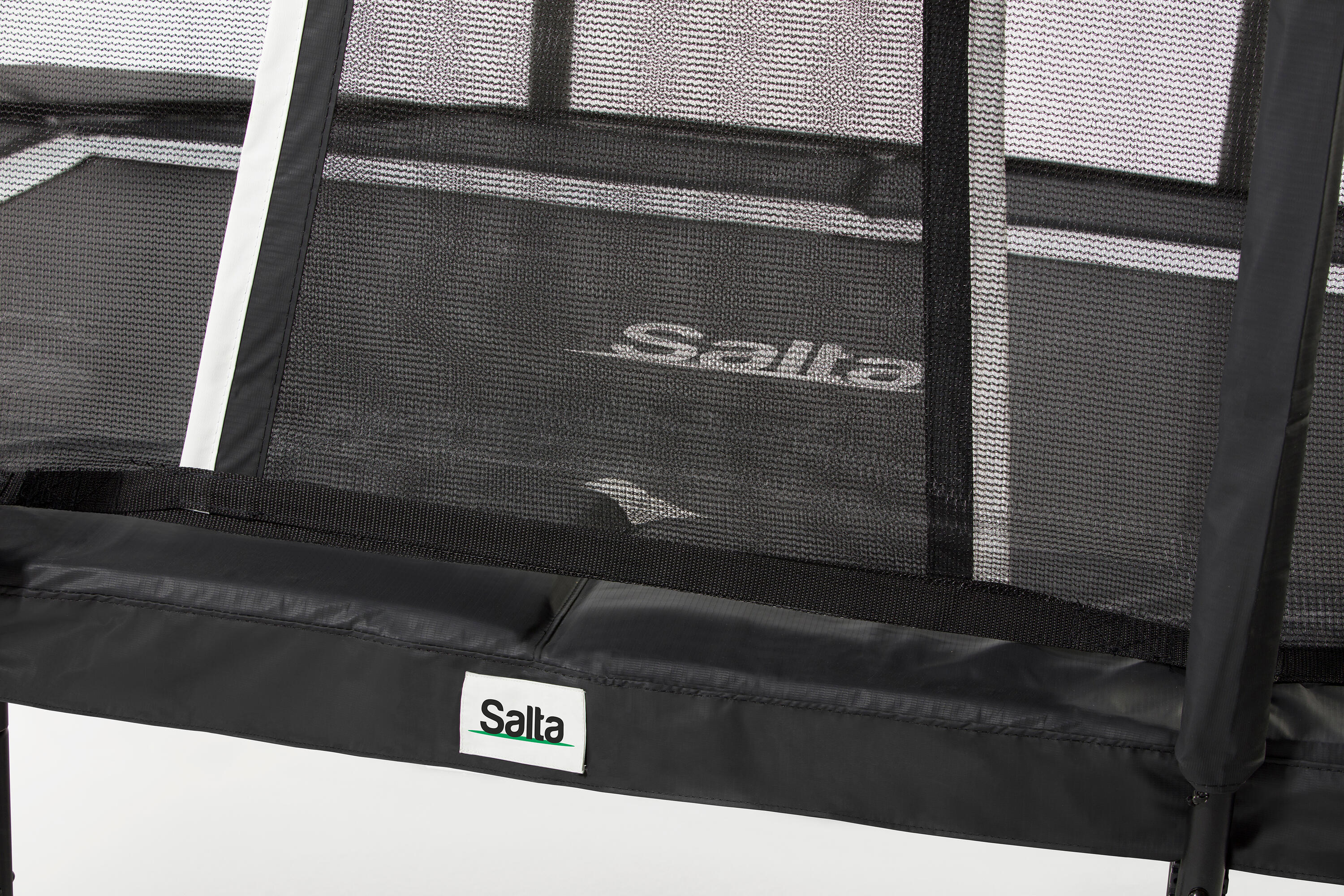 Trampoline - Premium Black Edition - 214 x 153 cm - Rectangulaire Noir 2/8