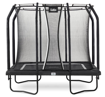 Trampoline - Premium Black Edition - 214 x 153 cm - Rechteckig Schwarz