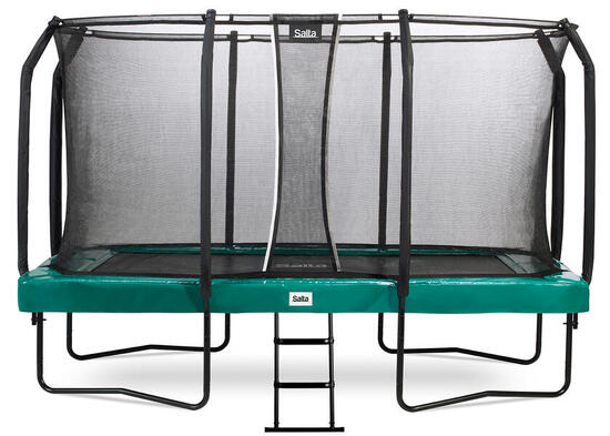 Trampoline - First Class - 427 x 244 cm - Rectangulaire Vert