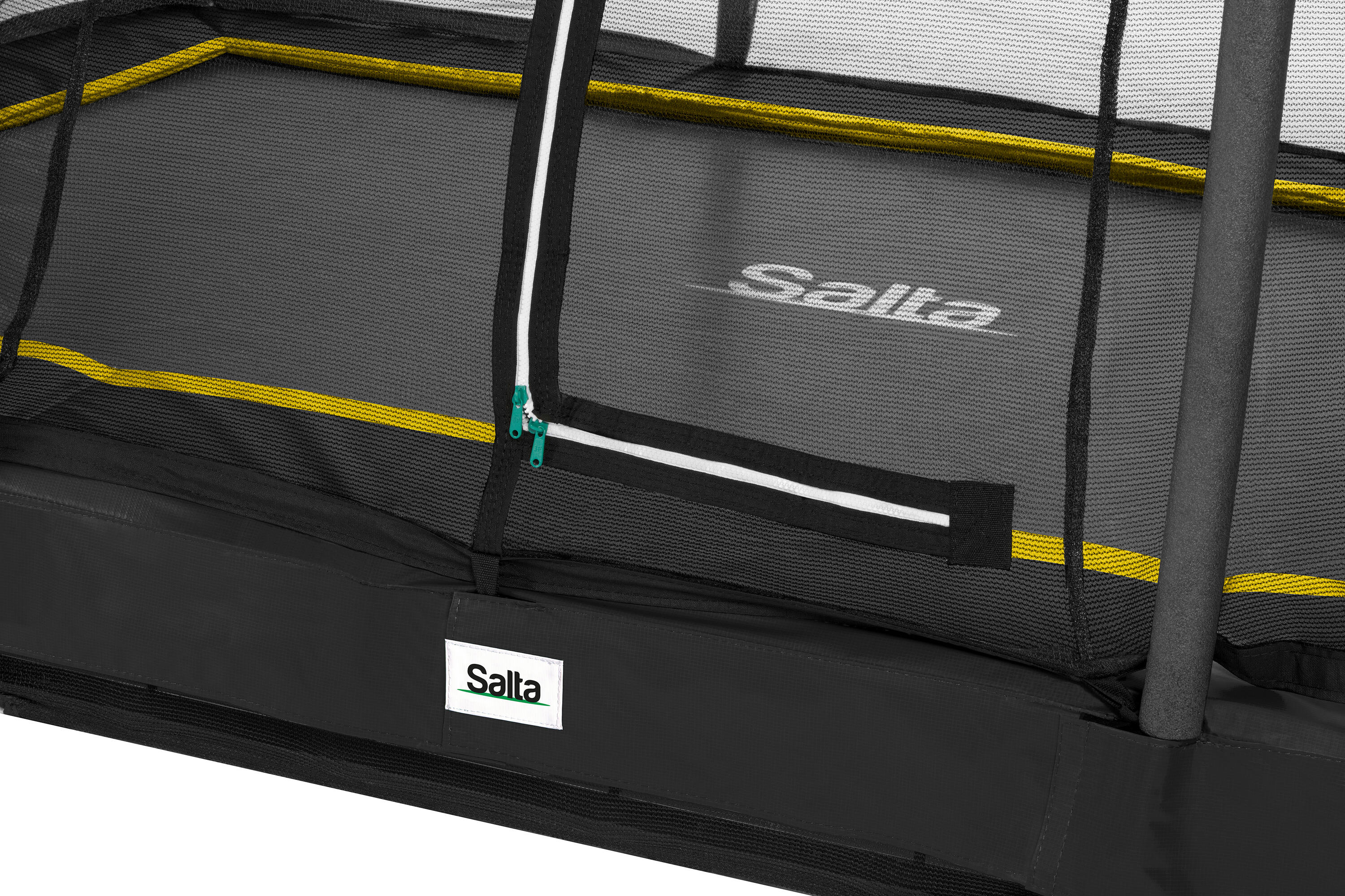 Trampoline - Comfort Edition Ground - 214 x 153 cm - Rechthoekig Zwart 3/8