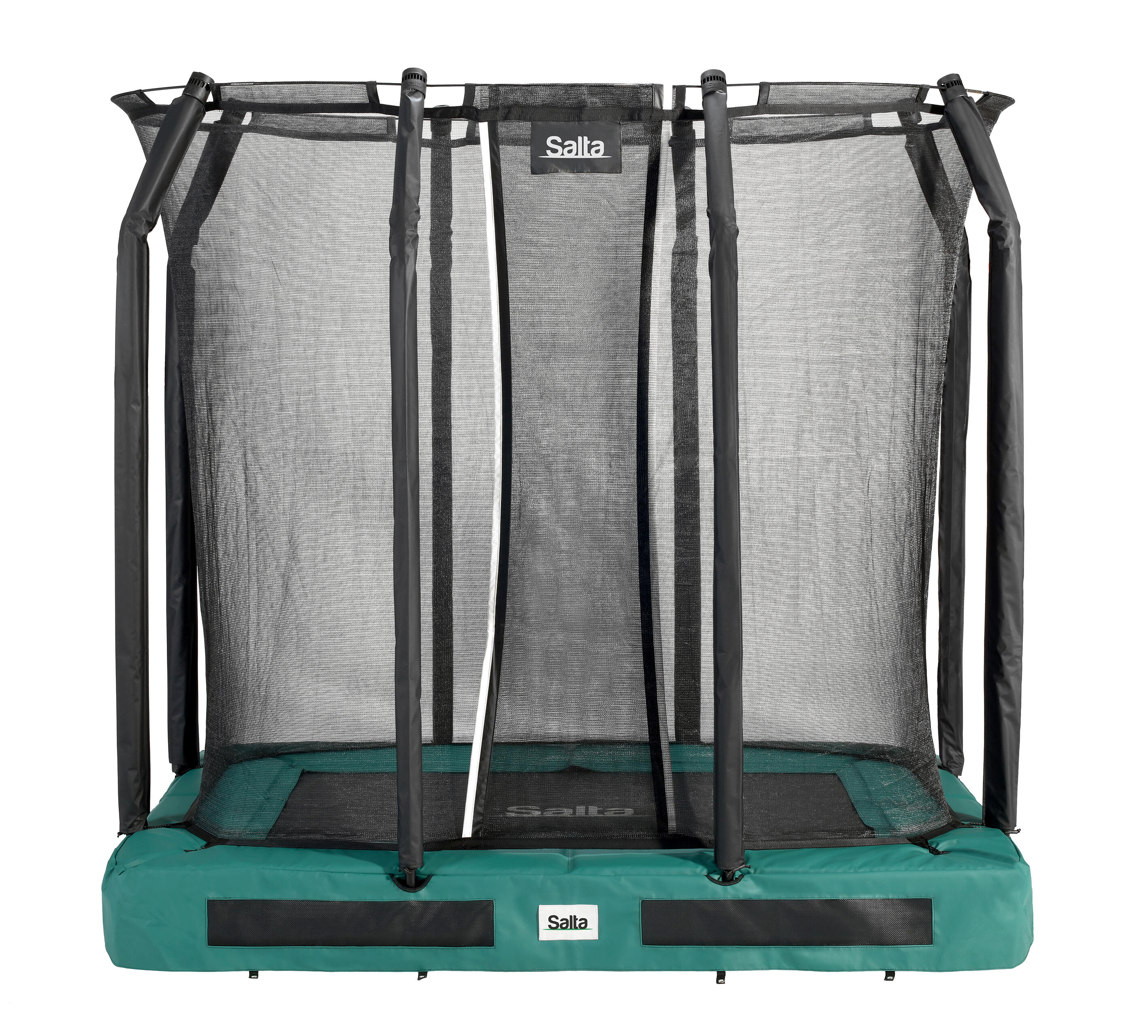 Trampoline - Premium Ground - 214 x 153 cm - Rechteckig Graun 2/7