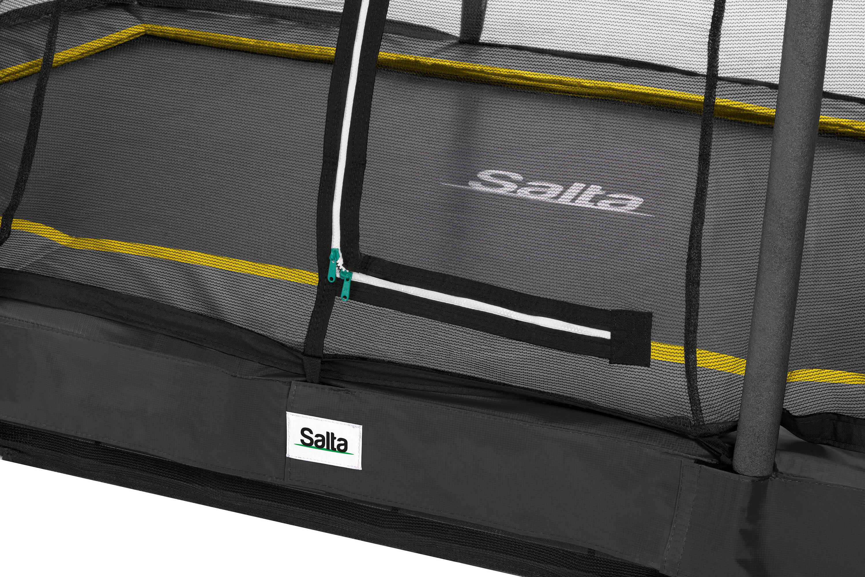 Trampoline - Comfort Edition Ground - 305 x 214cm - Rechthoekig Zwart 3/8