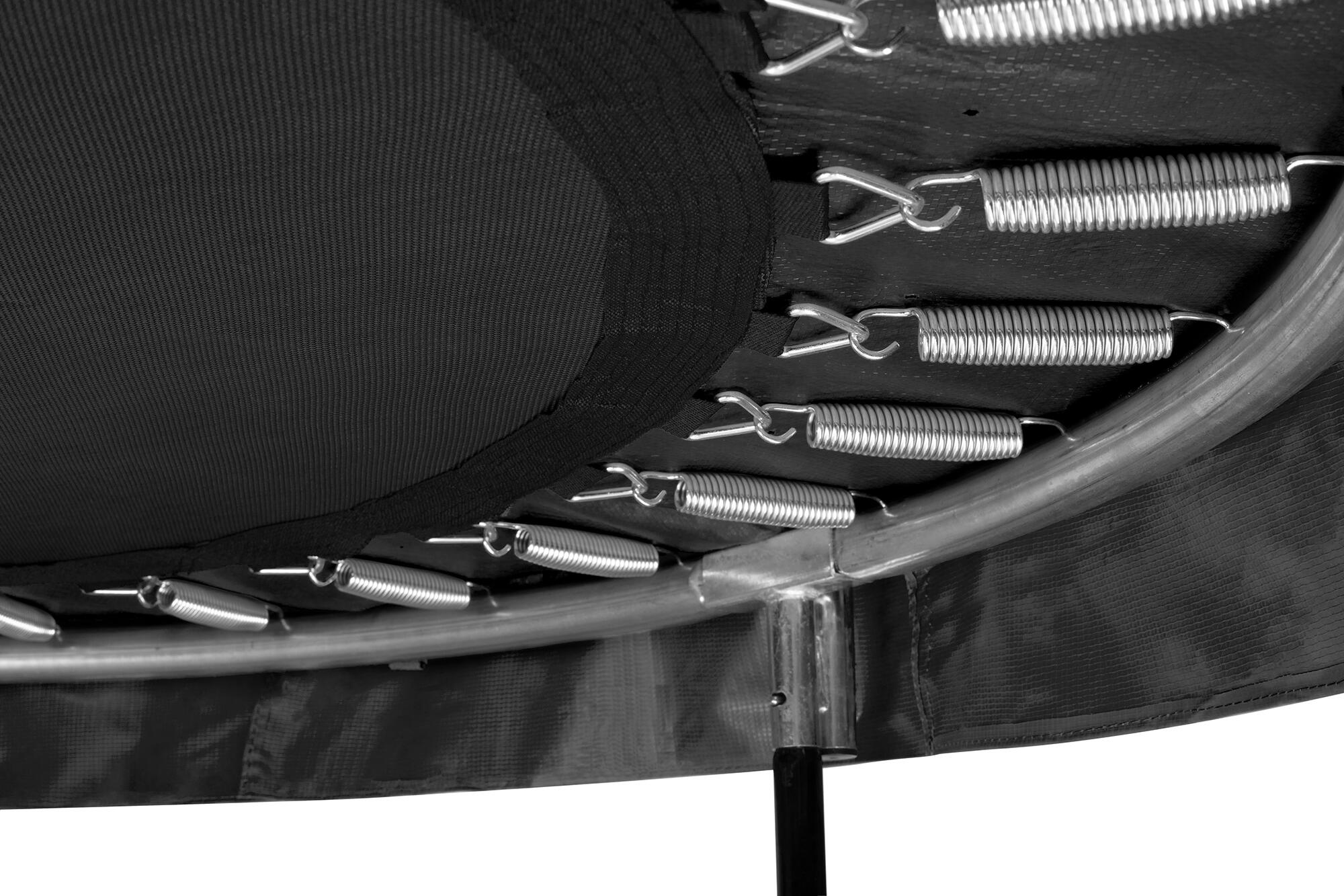 Trampoline - Comfort Edition - 153 cm - Rond Noir 3/8
