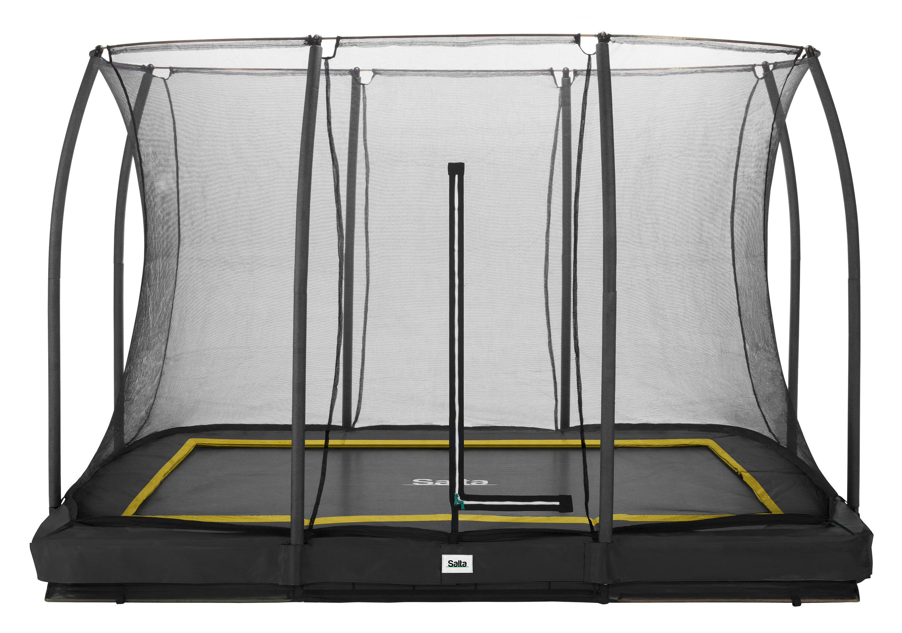 Trampoline - Comfort Edition Ground - 305 x 214cm - Rechthoekig Zwart 2/8
