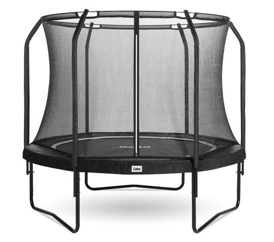 Premium Black Edition - ø305cm - Trampoline met veiligheidsnet - Rond - Zwart