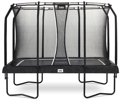 Trampoline - premium black edition - 305 x 214 cm - rechthoekig zwart