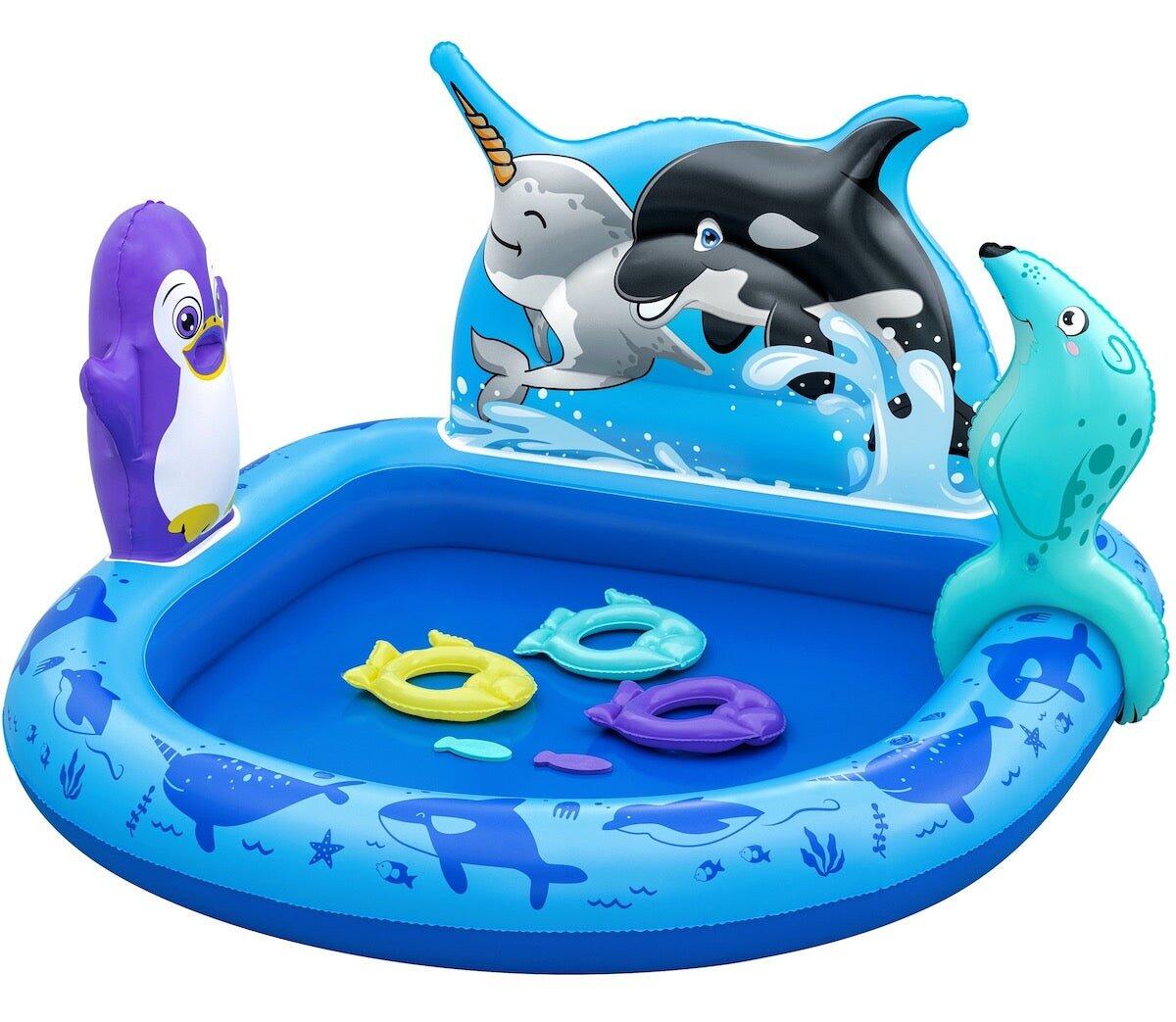 Bestway Polar Pals Kids Water Play Centre, Inflatable Paddling Pool 3/7