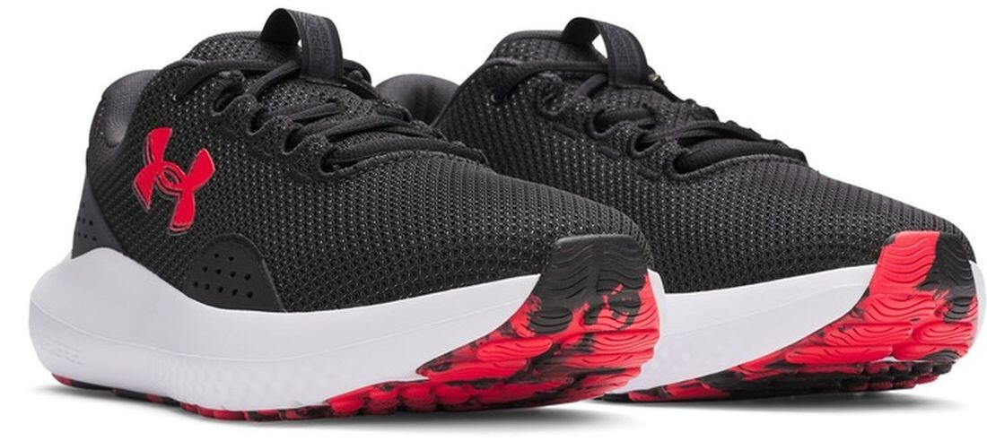 Chaussures Pour Hommes Under Armour Charged Surge 4 Noir Noir 4/7