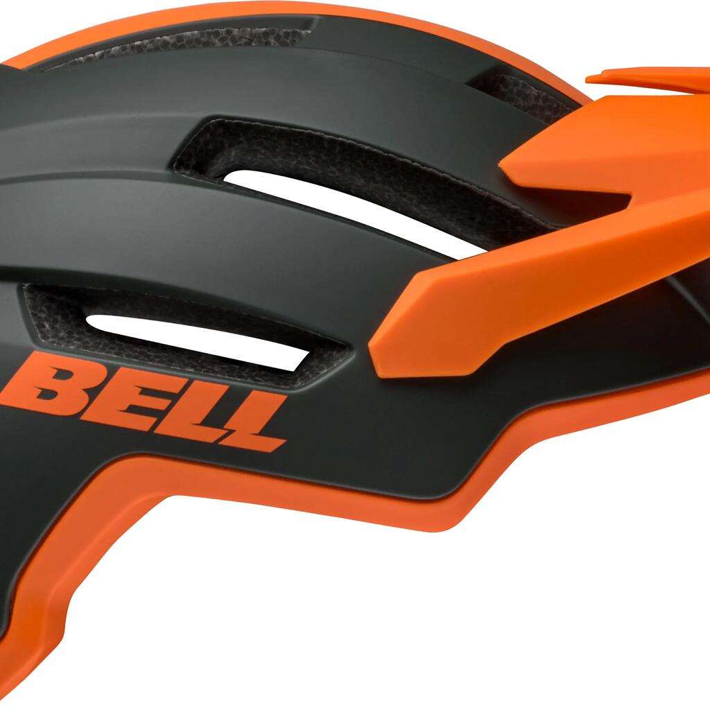 Bell 4Forty Air Mips Dark Green/Orange Helmet