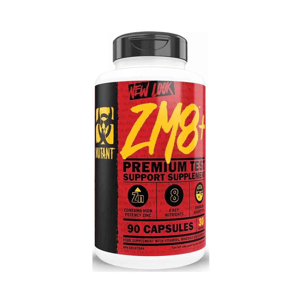 Mutant Mutant ZM8+ (90 Caps) Unflavored - Vitamins, Minerals & Health