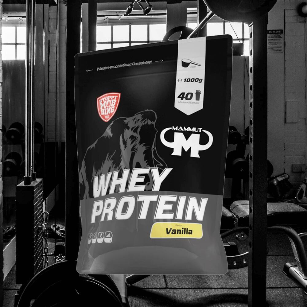 Whey Protein - Vanilla - 1000 g Zipp-Beutel 5/5