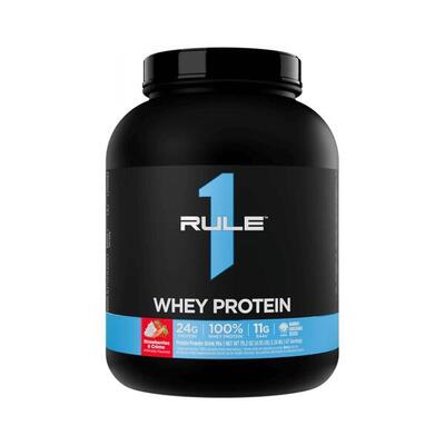 Rule1 r1 whey protein (5lbs) vanilla ice cream - eiwitten - wei-eiwit mix