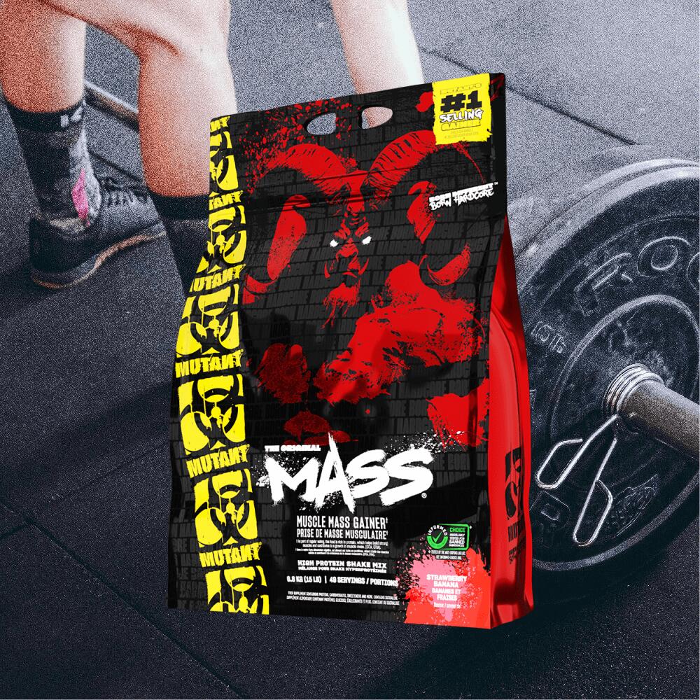 Mutant Mutant Mass (6800g) Strawberry Banana - Gewichtstoename - Zonder Creatine 2/6