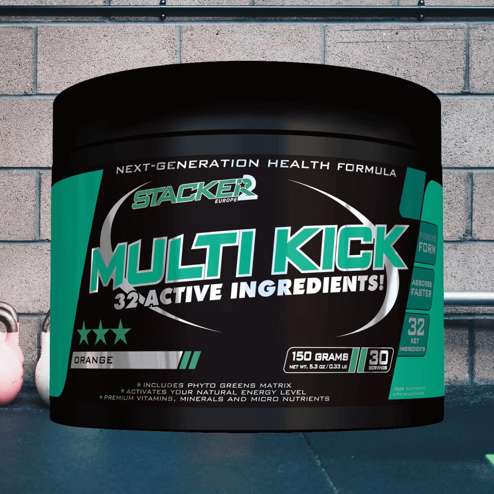 Stacker2 Multi Kick (150g) Orange - Vitamine, minerali e salute 2/5