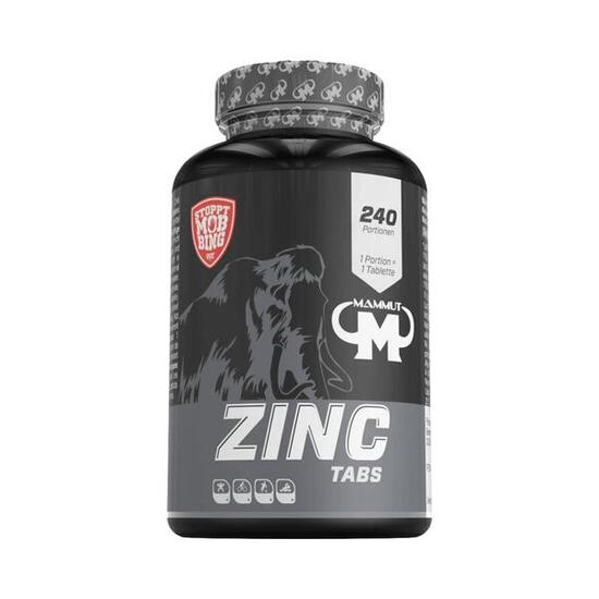 Mammut Zinc Tabs (240) Standard - Vitamine, Mineralien & Gesundheit