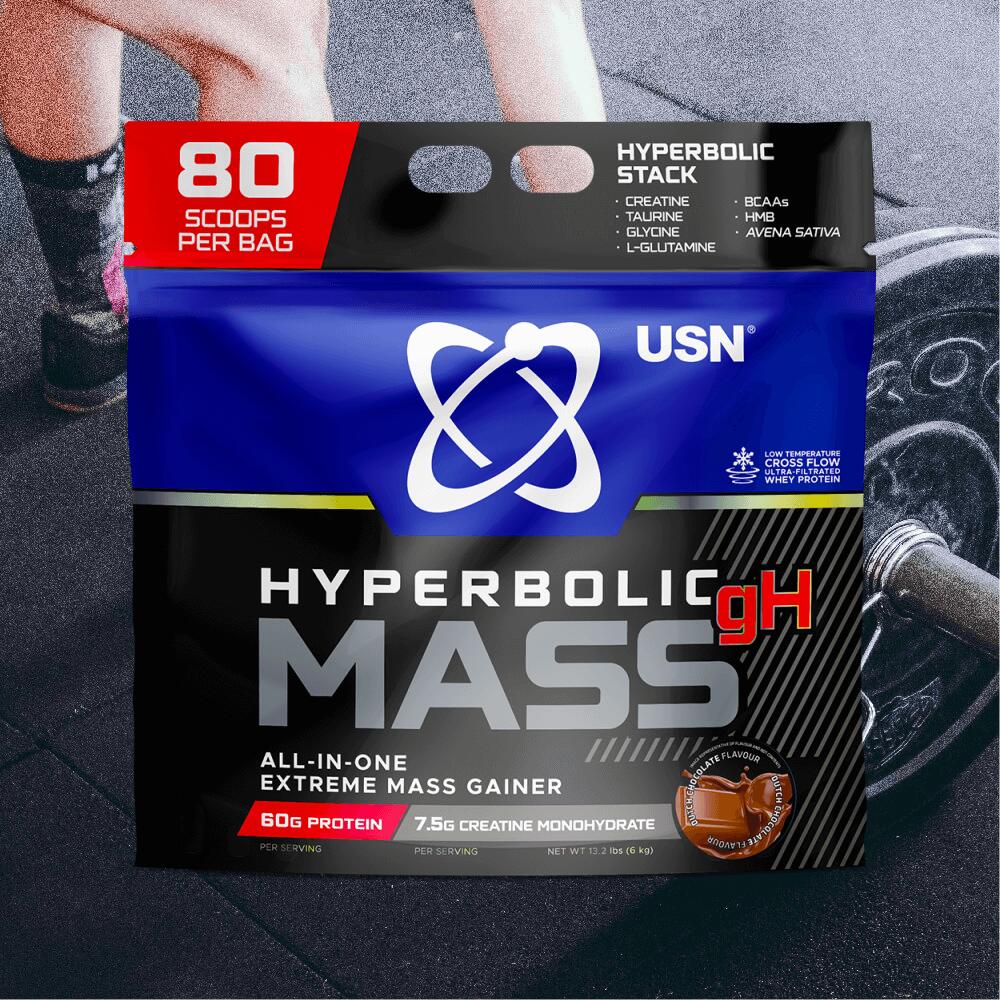 USN Hyperbolic All in One Mass (6000g) Dutch Chocolate - Aumento di peso 4/5