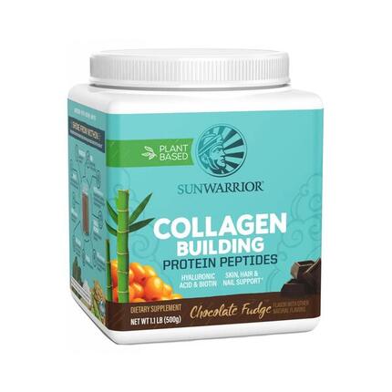 Sunwarrior Collagen Building Protein Peptides (500g) Natural - Protéines