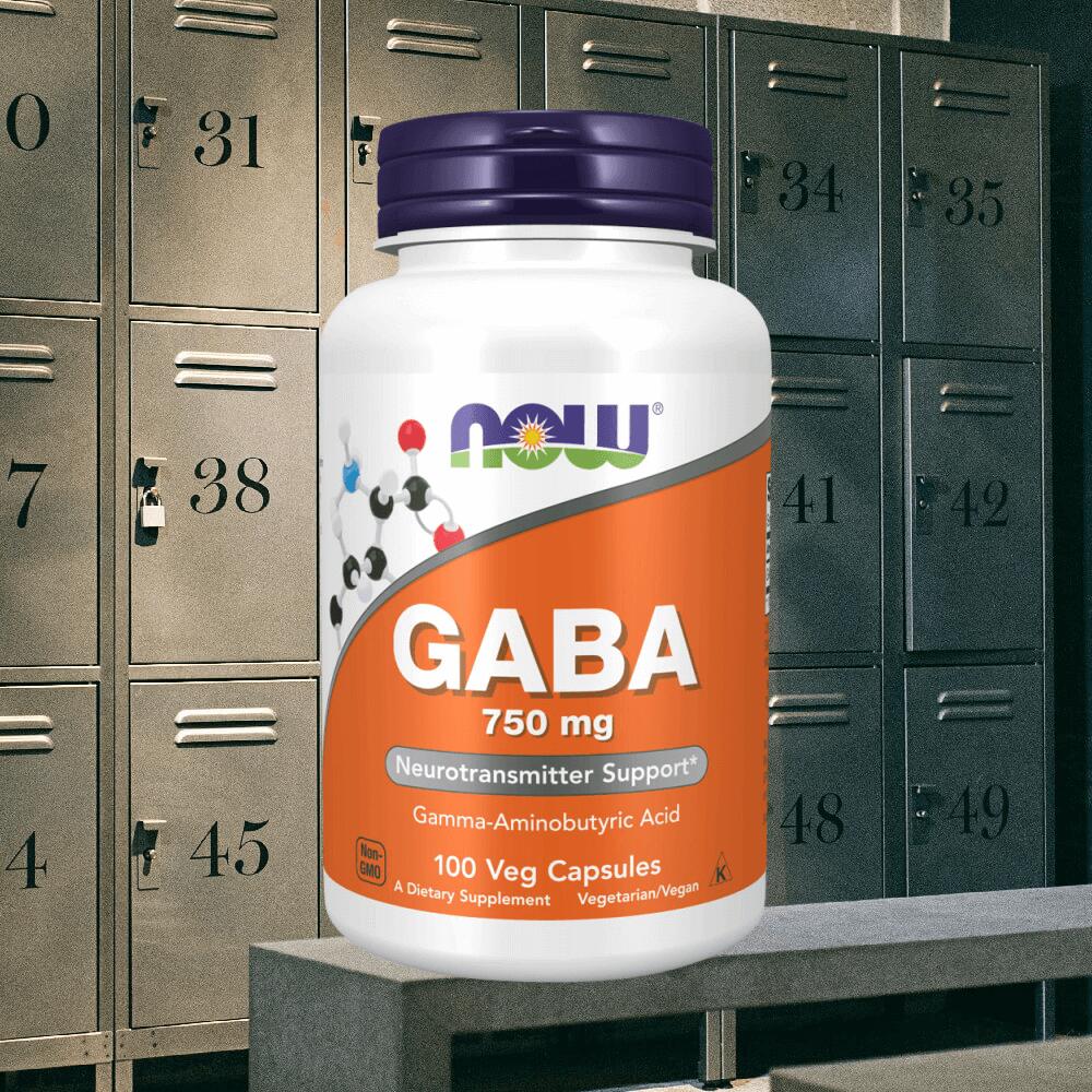 Now Foods Gaba 750mg (100 vcaps) Standard - Intra- et post-entraînement 4/4