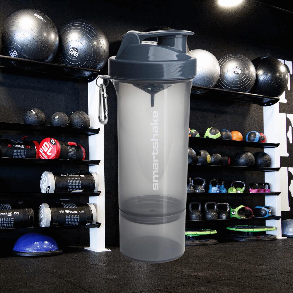 Smartshake Slim (500ml) Stormy Gray - Fitness-Zubehör - Streuer & Mixer 2/3