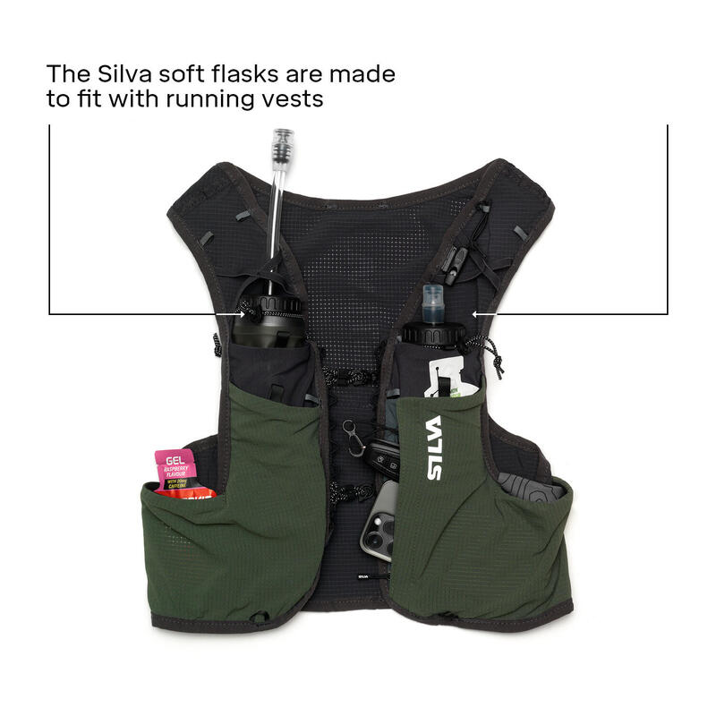 Softflask Silva SoftFlask™ Szívószál 500