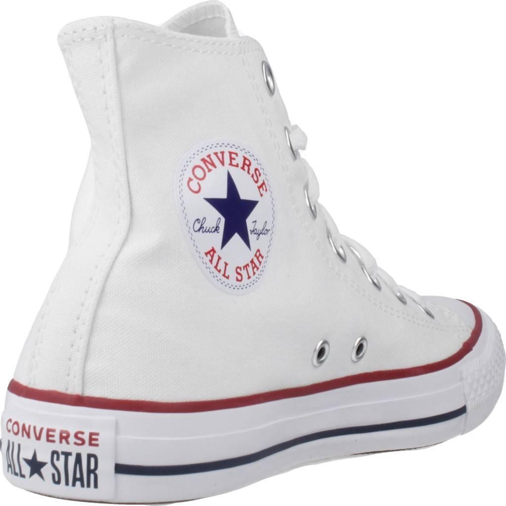 Baskets Converse Chuck Taylor All Star Hi, Blanc, Unisexe 3/6