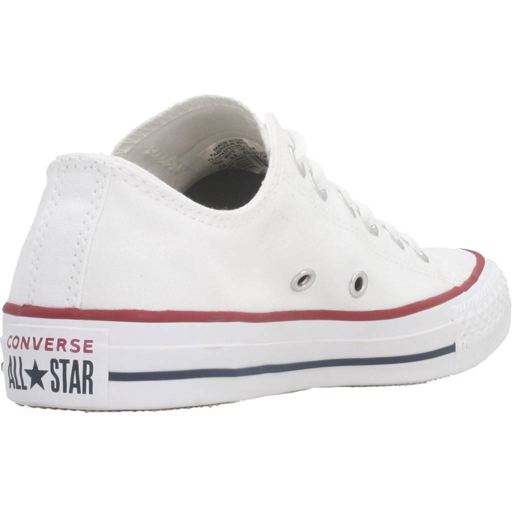 Baskets Femme Baskets Converse ALL STAR OX Blanc Blanc Converse 3/7