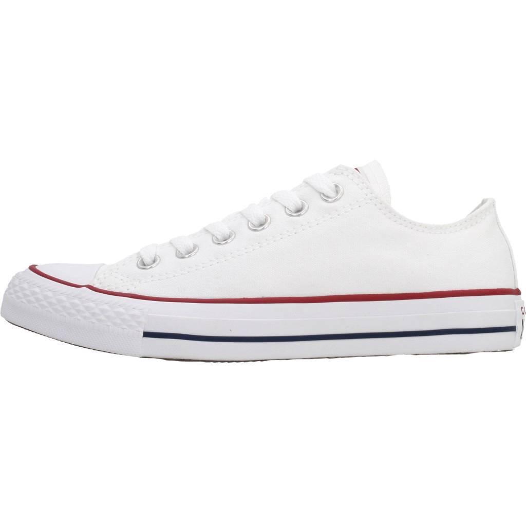 Baskets Femme Baskets Converse ALL STAR OX Blanc Blanc Converse 2/7