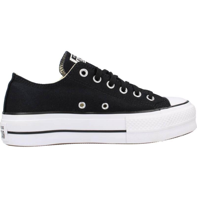 Tenisi cu platforma pentru femei Converse Chuck Taylor All, Negru