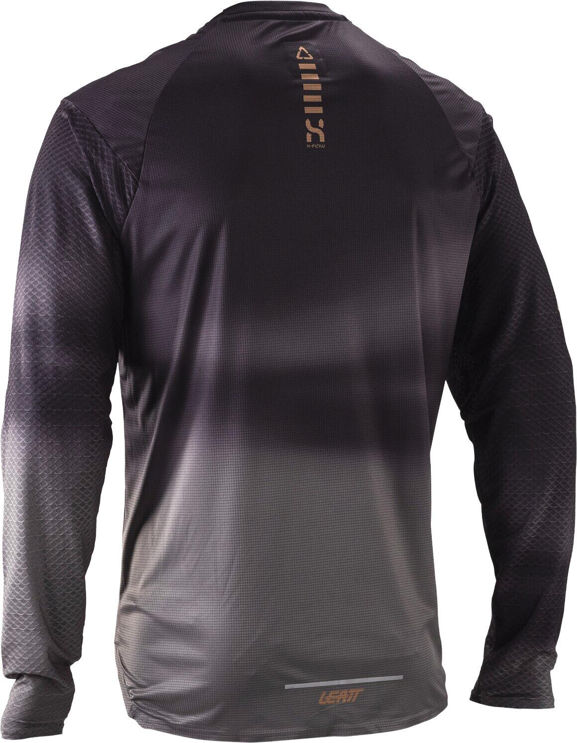 Maillot Manches Longues Leatt Trail 3.0 Noir/Gris Homme 2/4