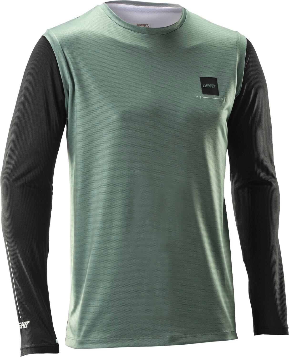 Leatt Gravity 1.0 Langarm Trikot und Hose Set Grün 2/5