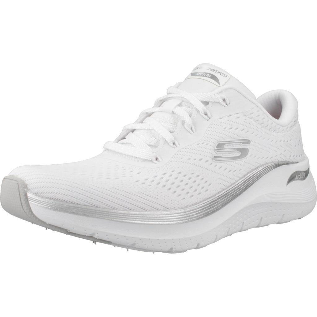Women's ARCH FIT 2.0 GLOW THE DISTANCE Slip-On White / Silver