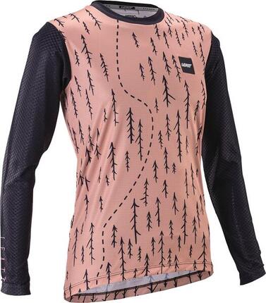 Maillot Manches Longues Leatt Trail 3.0 Rose Femme