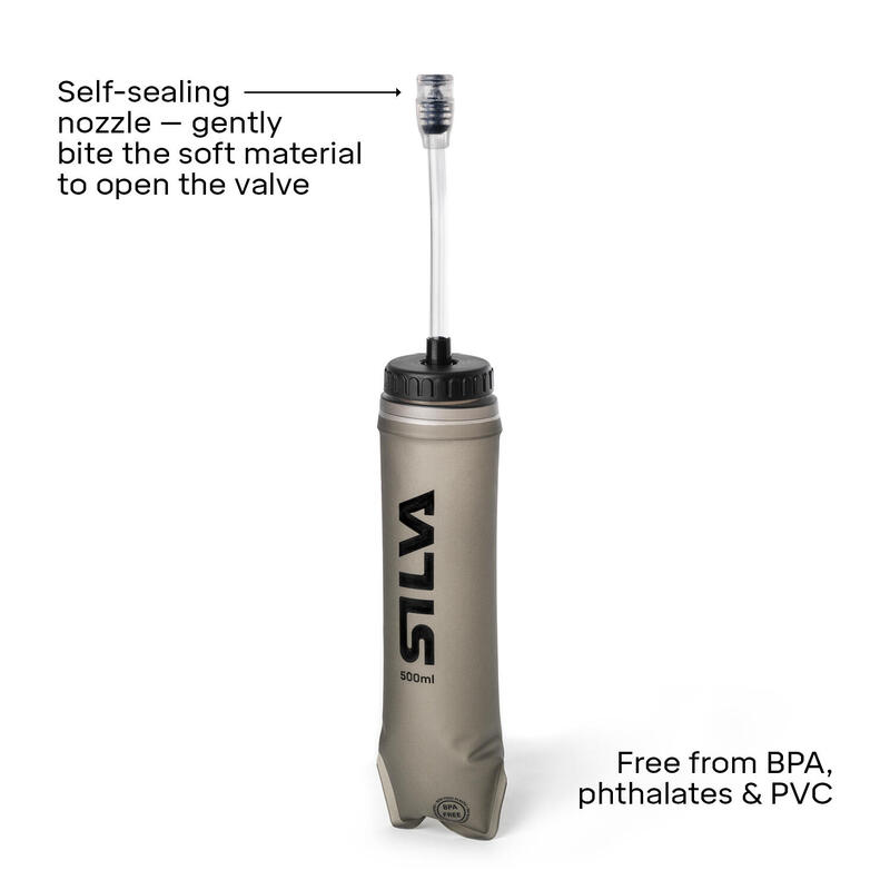 Softflask Silva SoftFlask™ Szívószál 500